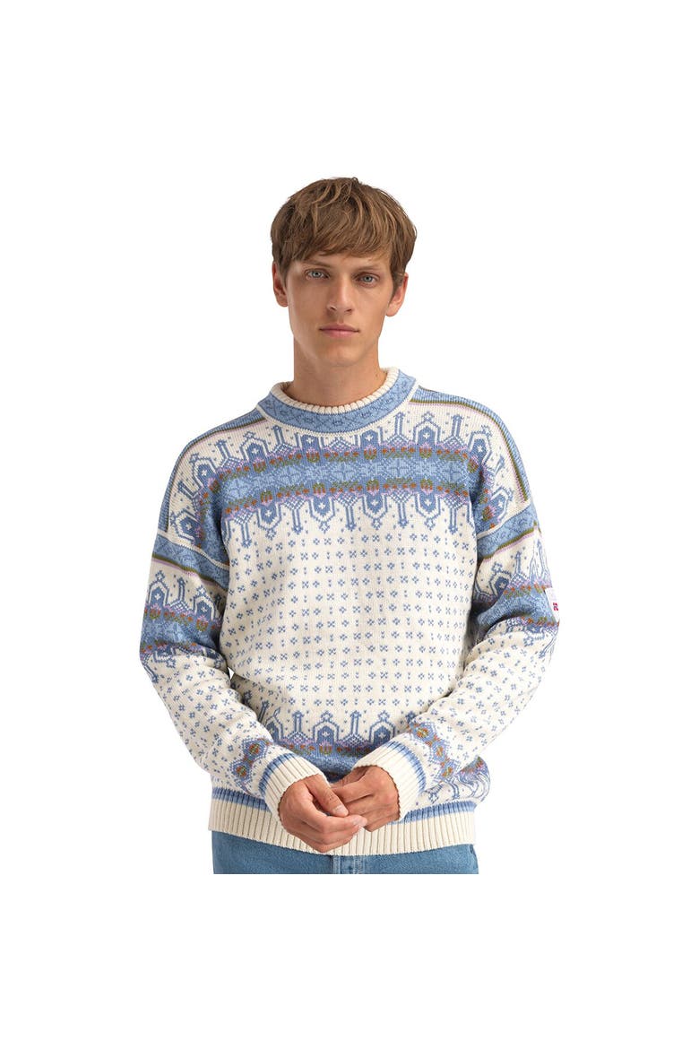 Albertville Sweater - Men's, Main, color, Offwhite Blue Shadow