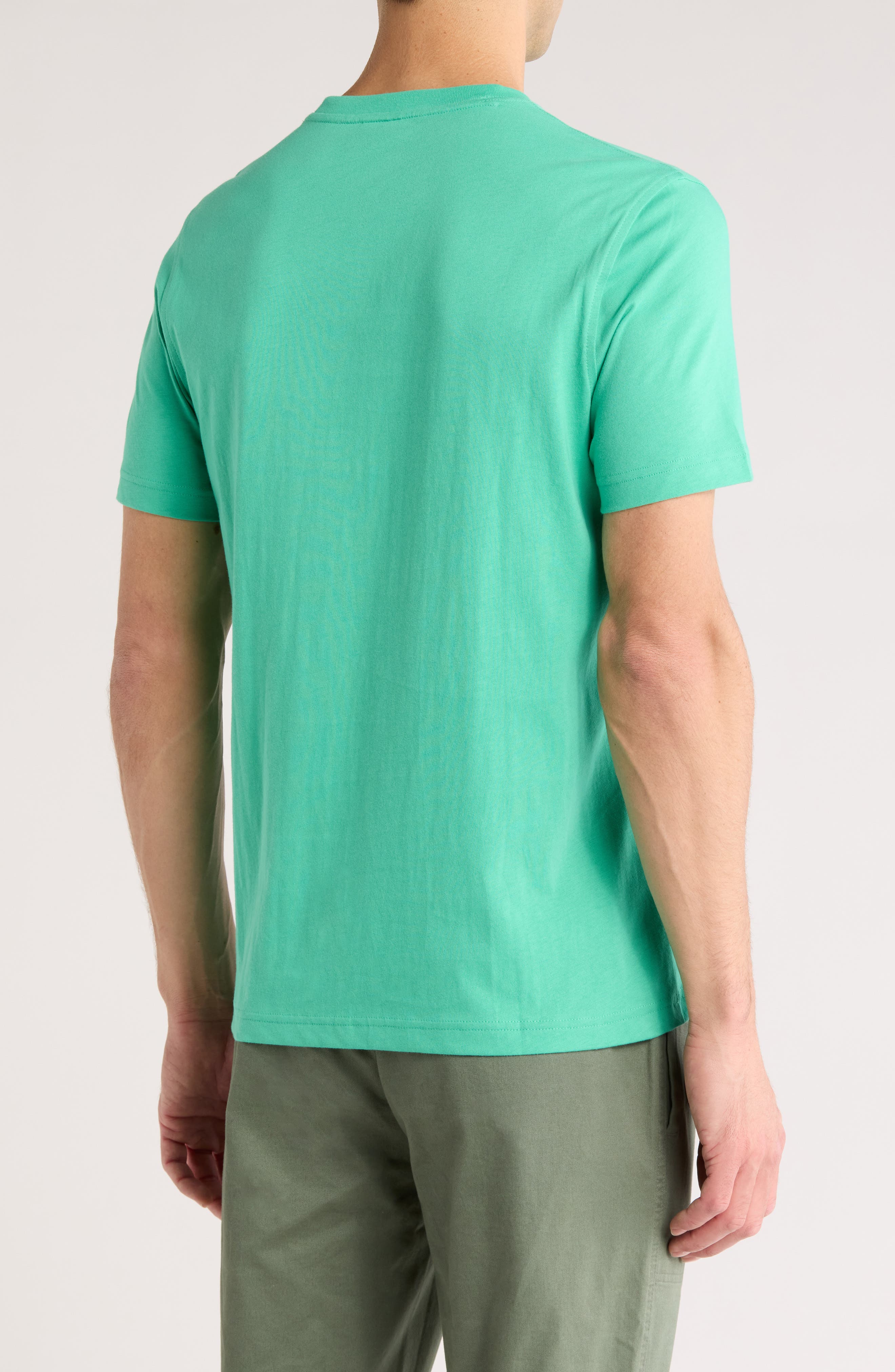 Solid Cotton Jersey T-Shirt - image 2