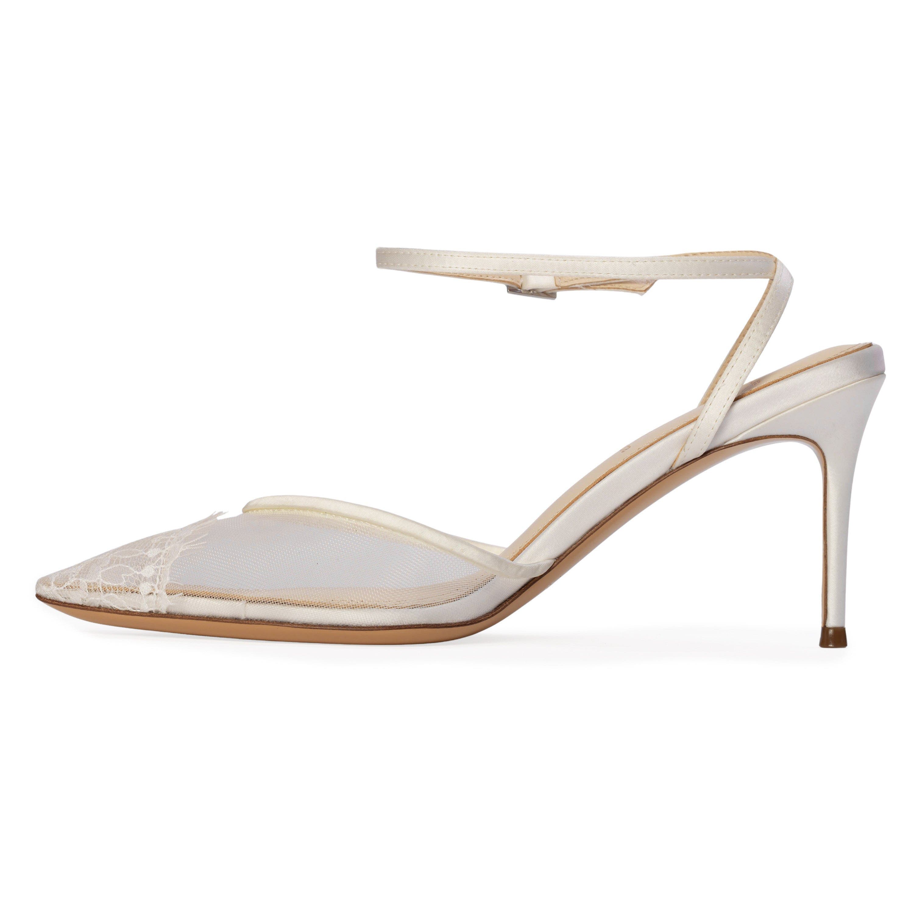 Cara 80 Mesh Pump, Alternate, color, White Mesh