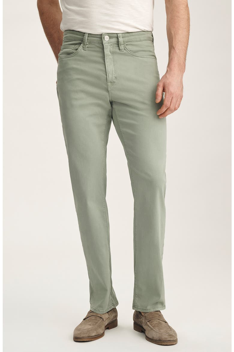 Charisma Relaxed Straight Leg Twill Pants, Main, color, ICEBERG GREEN TWILL