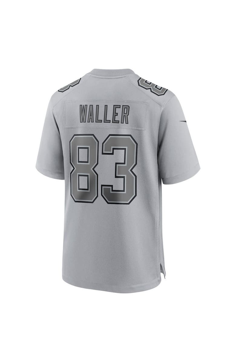 Nike Men's Nike Darren Waller Gray Las Vegas Raiders Atmosphere Fashion Game Jersey, Alternate, color, 