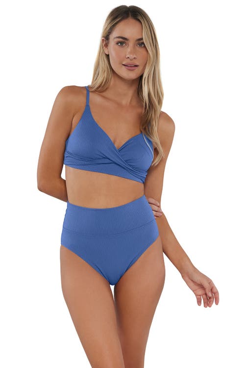 SUNSETS SUNSETS HANNAH HIGH WAIST BIKINI SWIM BOTTOMS