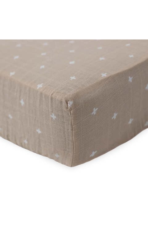 Cotton Muslin Crib Sheet
