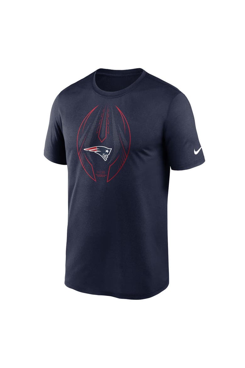 Men's Nike Navy New England Patriots Legend Icon T-Shirt, Alternate, color, Navy