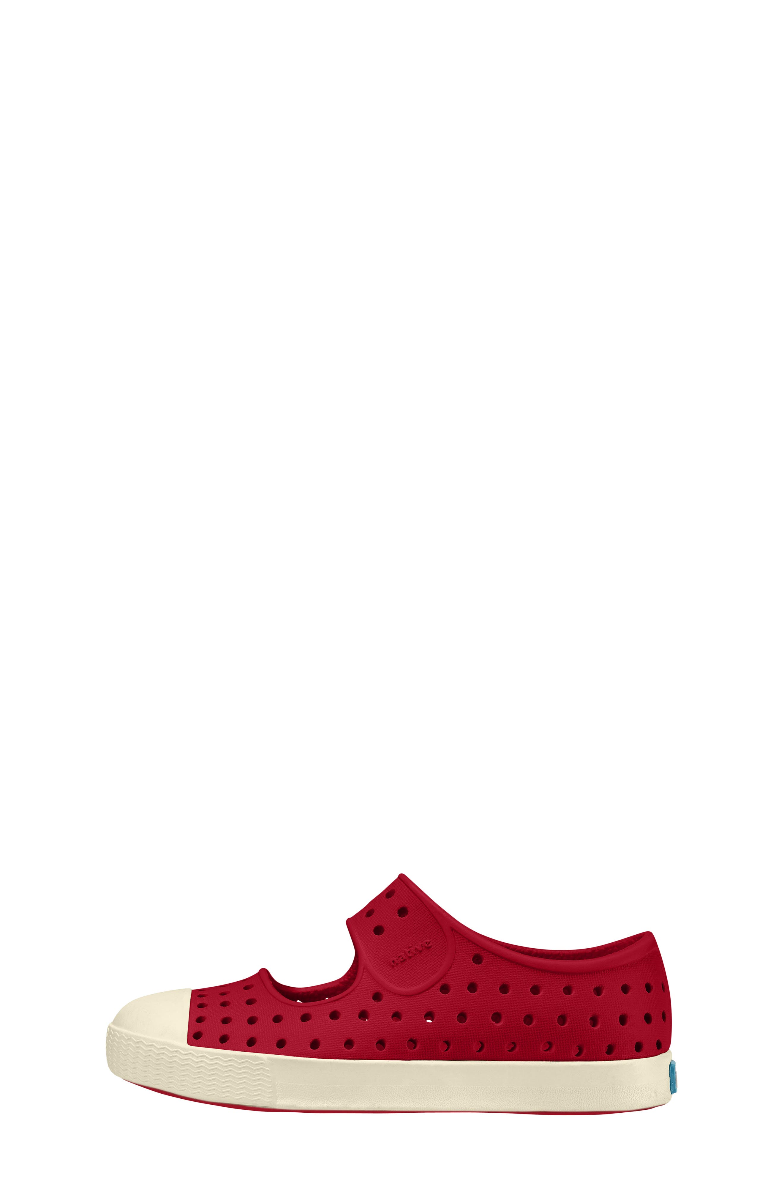 Native Shoes Jefferson Juniper Water Friendly Perforated Slip-On, Alternate, color, Ruby Red