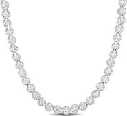 Julianna B. 10 3/4ct. t.w. Lab-Grown Diamond Tennis Necklace 14k