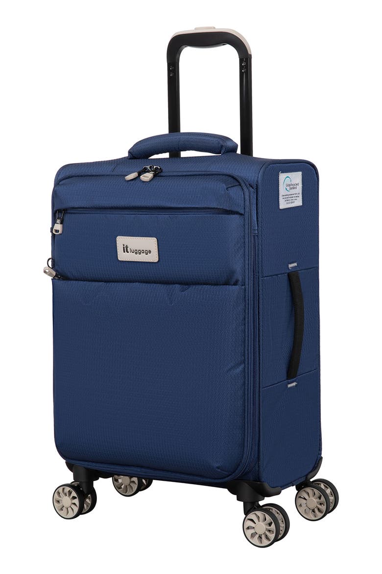 Eco-Icon 22-Inch Expandable Spinner Carry-On, Main, color, DEEP BLUE