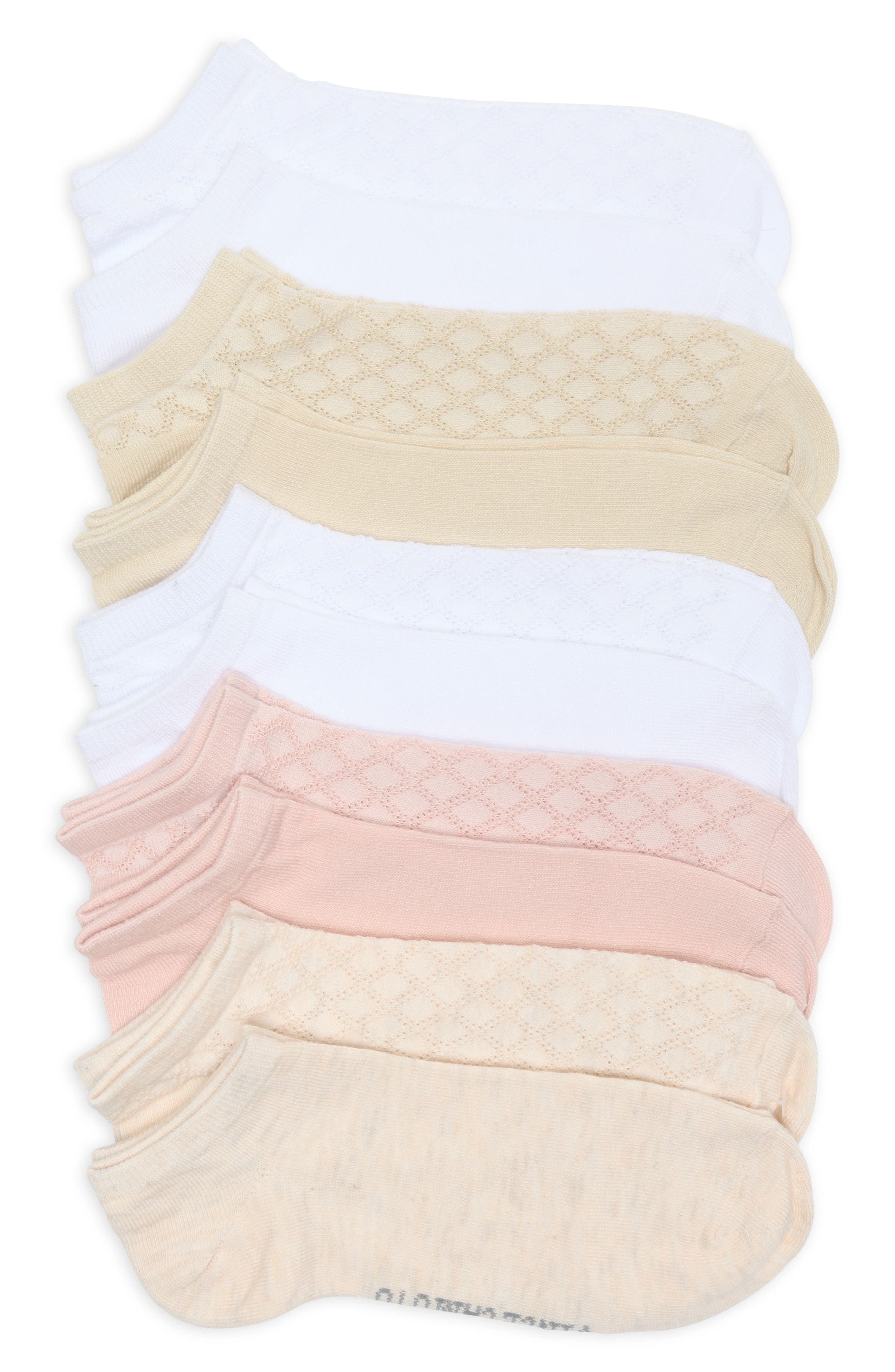 Vince Camuto 10-Pack Assorted Pointelle Ankle Socks