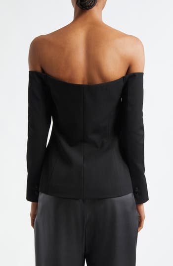 Alice Off the Shoulder Blazer