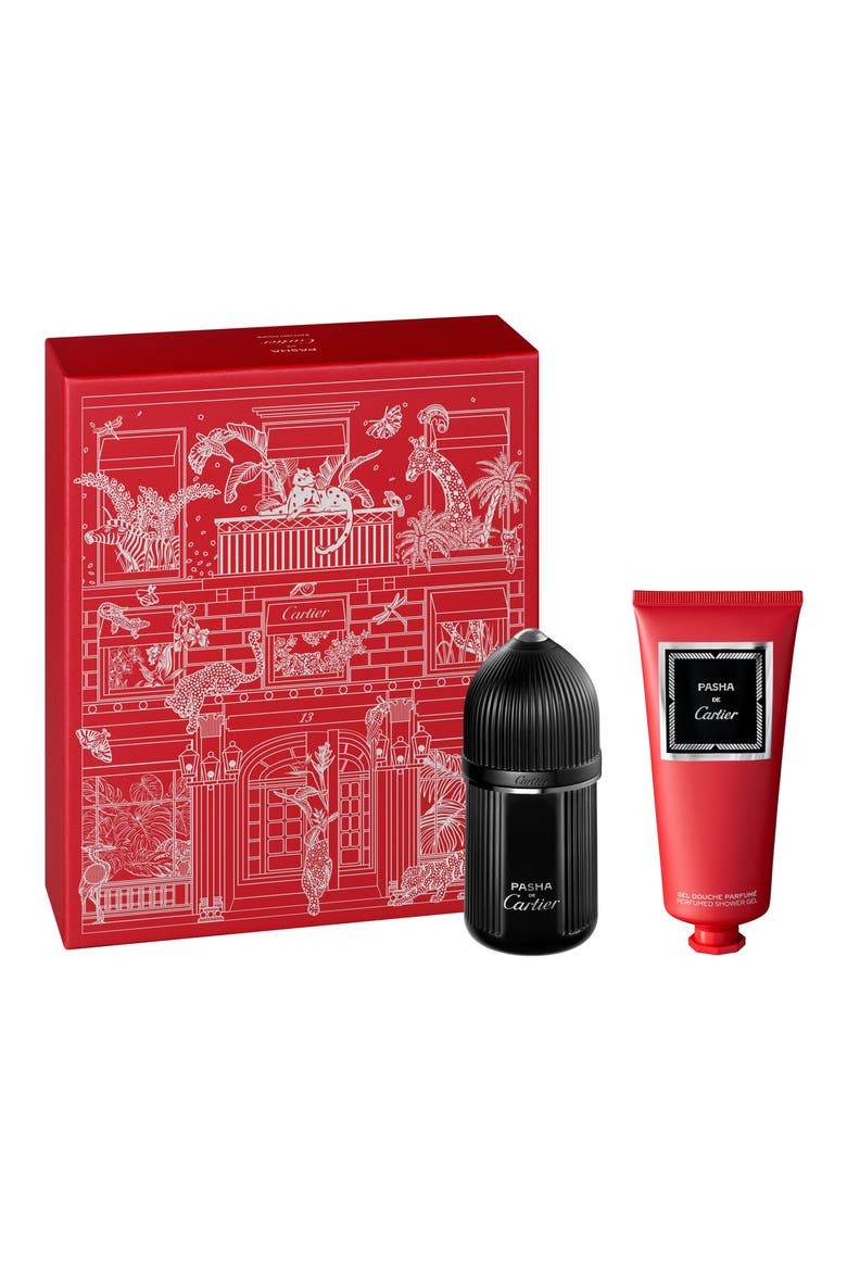 Pasha de Cartier Noir Eau de Toilette Gift Set $155 Value, Main, color, NO COLOR
