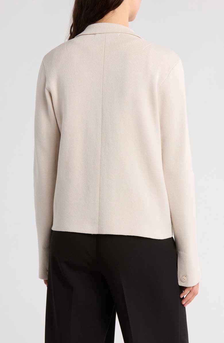 Double Breasted Sweater Jacket
