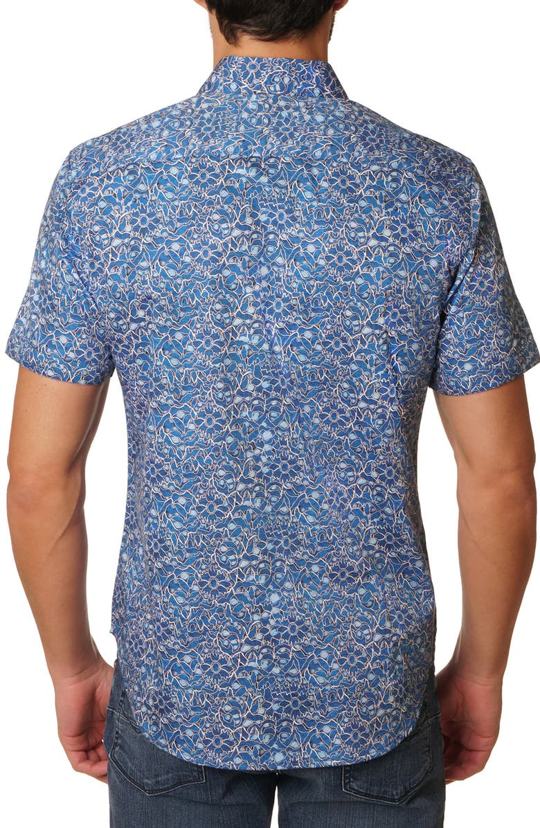 Robert Graham Stuart Short Sleeve Woven Shirt, Alternate, color, 