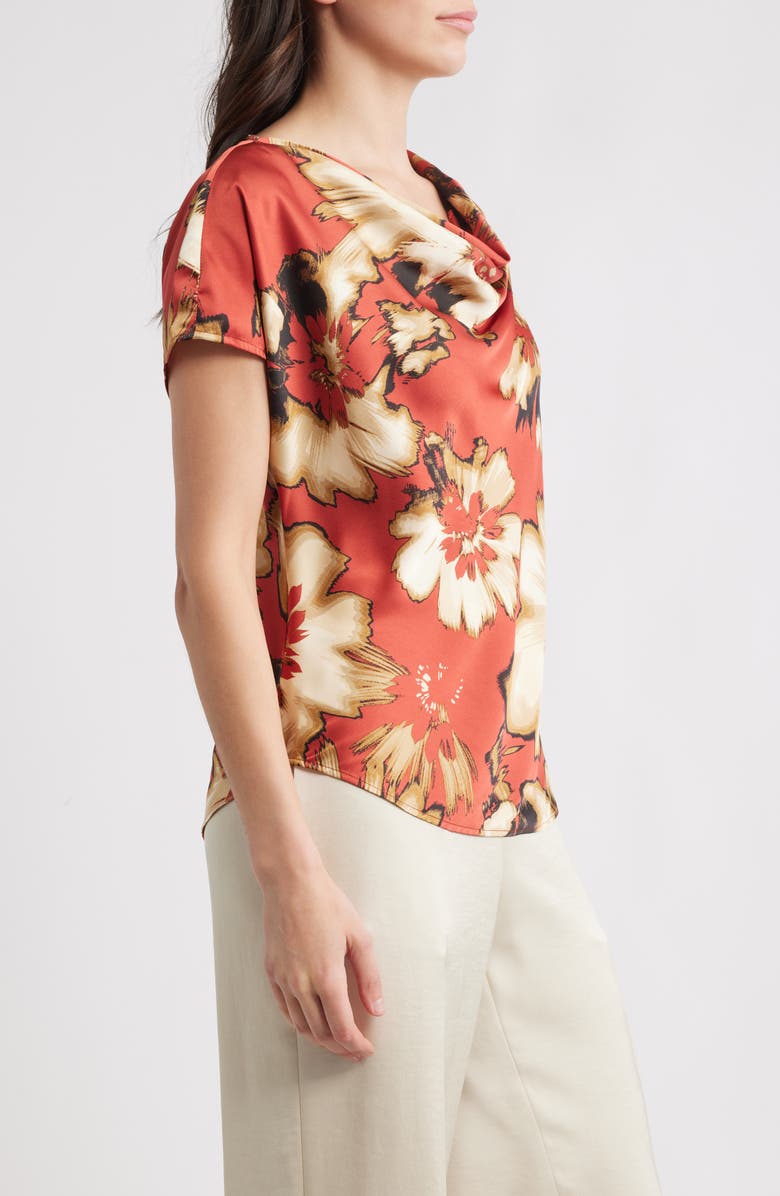 Anne Klein Cowl Neck Top, Alternate, color, 