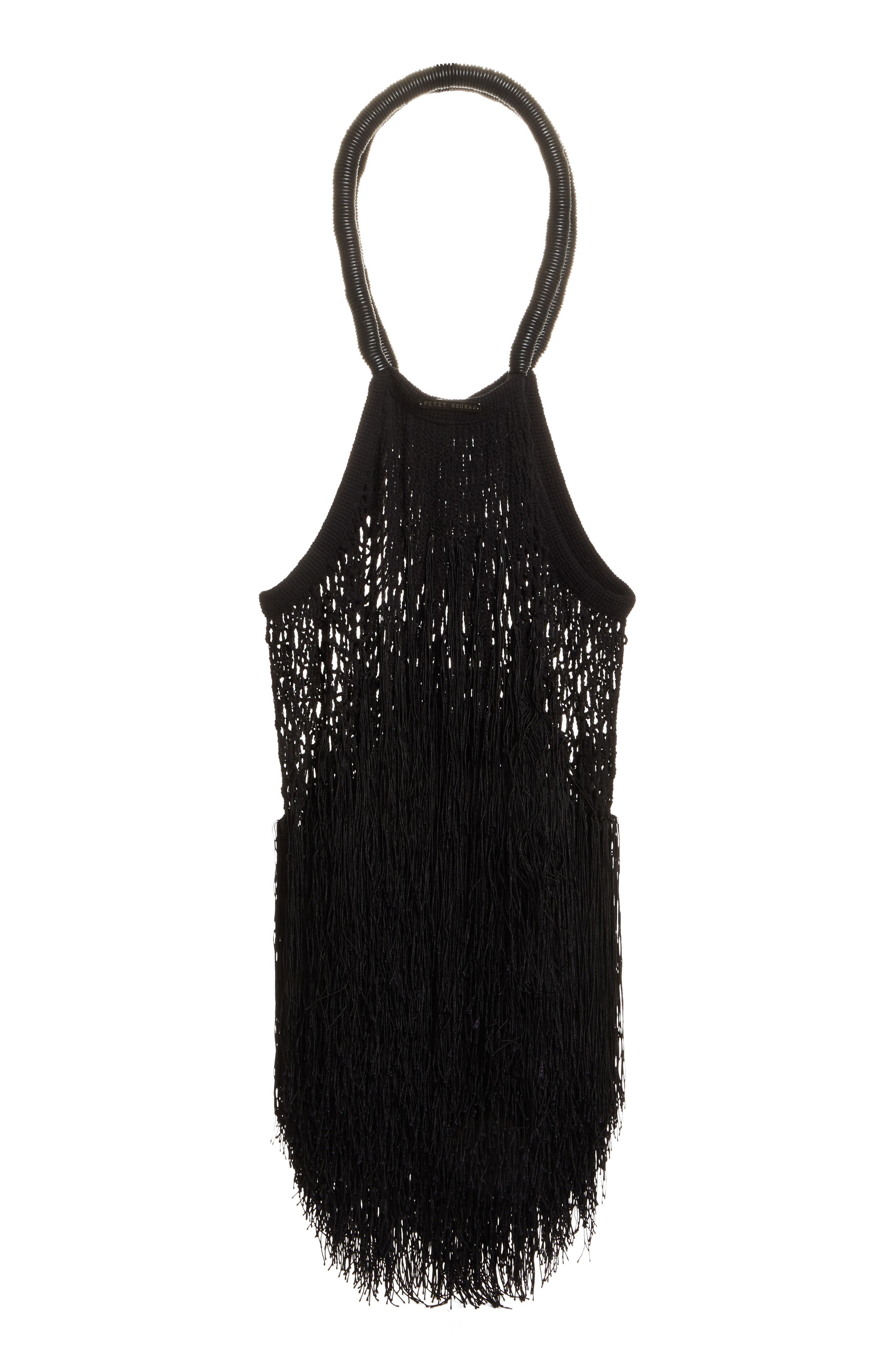 Petit Kouraj Large Fringe Top Handle Bag, Main, color, 