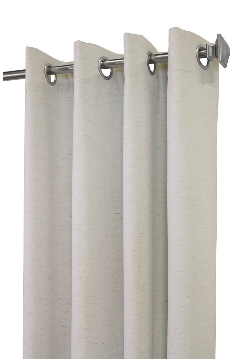 Indoor Curtain Panel, Alternate, color, NATURAL