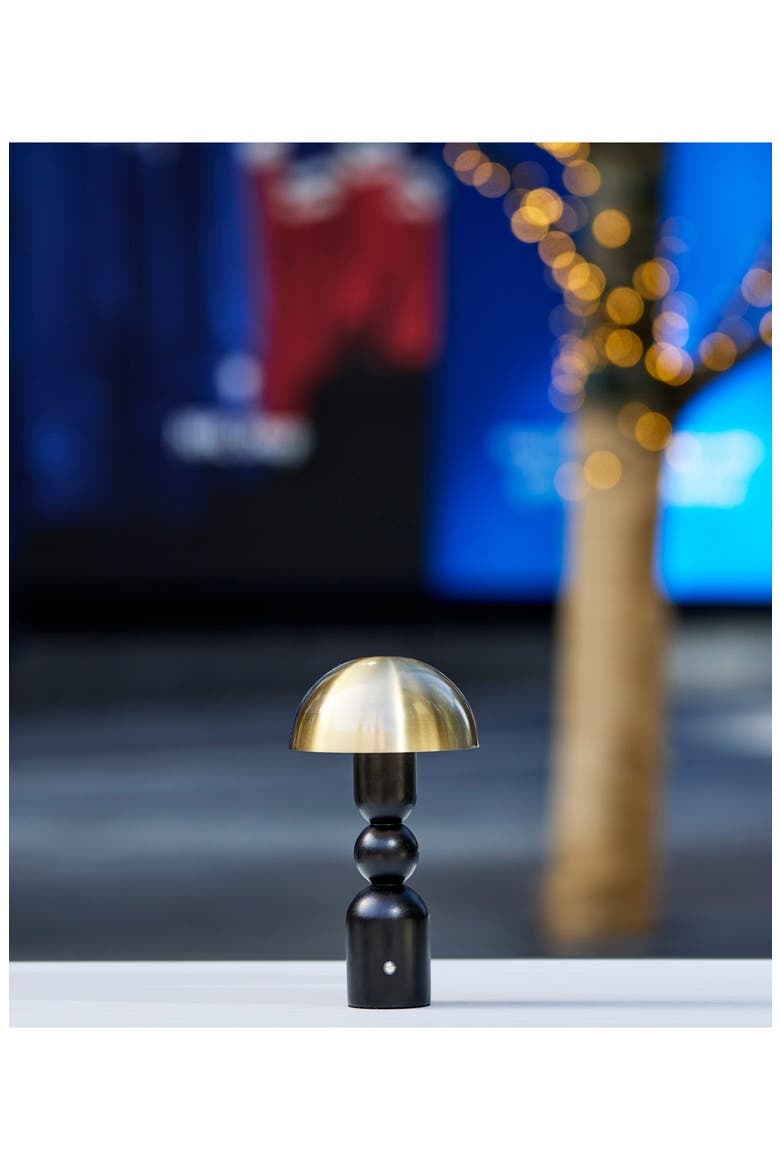 Connie LED Cordless Table Lamp, Alternate, color, BLACK