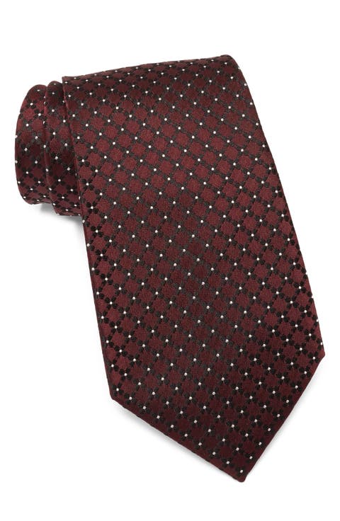 Floral Silk Tie
