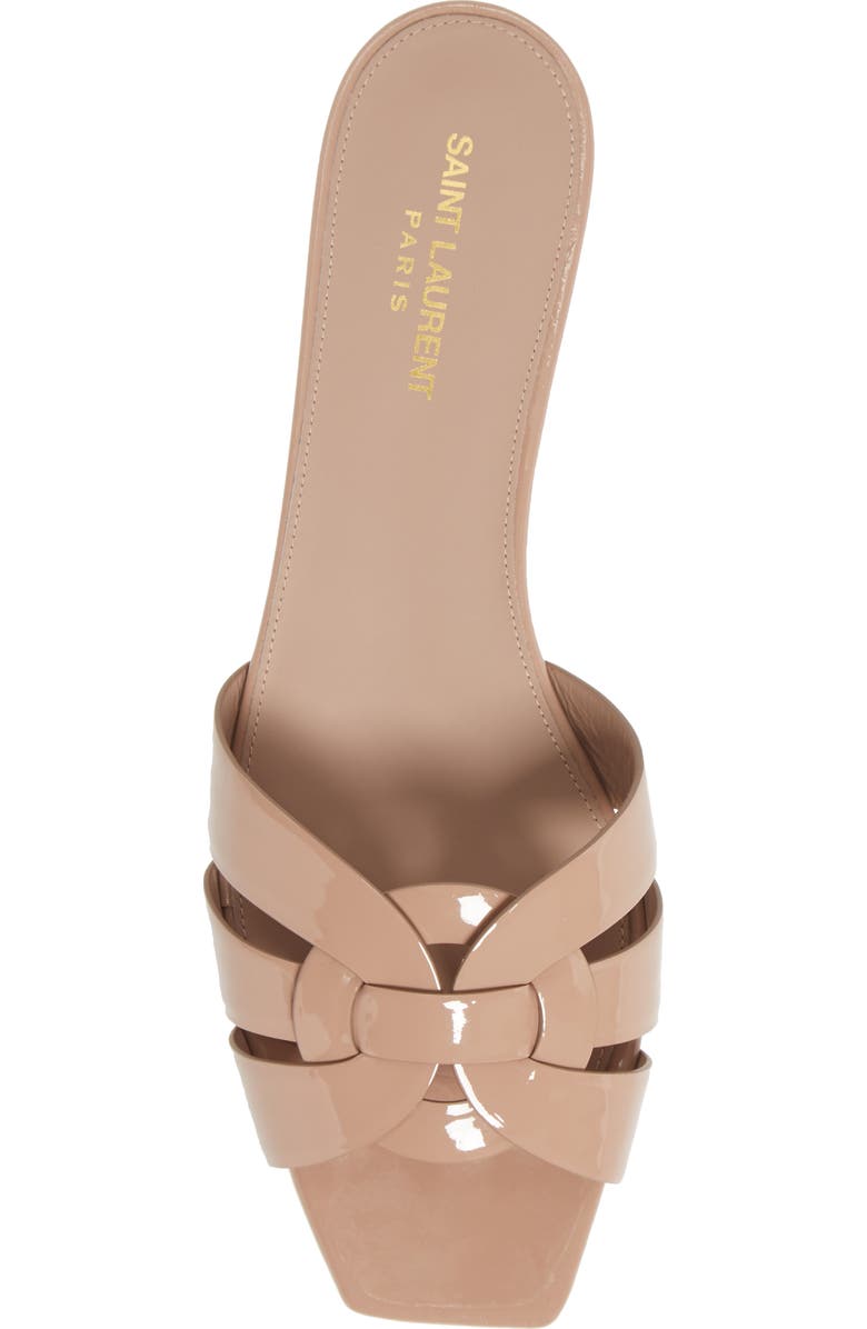 Saint Laurent Tribute Slide Sandal, Alternate, color,