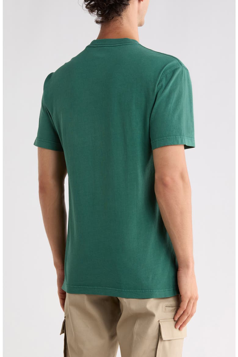 Worn In Heavyweight Pocket Tee, Alternate, color, PINENEEDLE