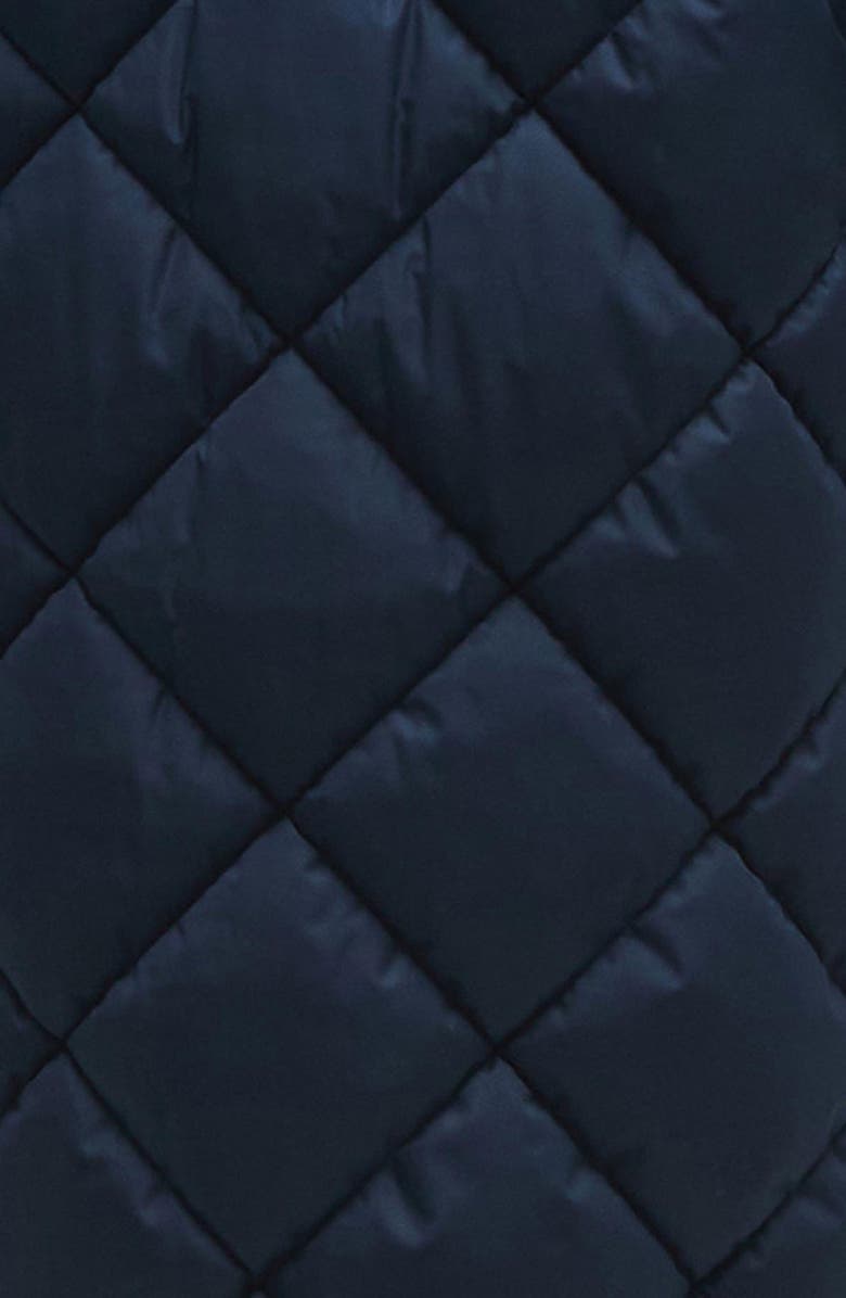 Barbour Brigitte Quilted Coat With Removable Scarf, Alternate, color,