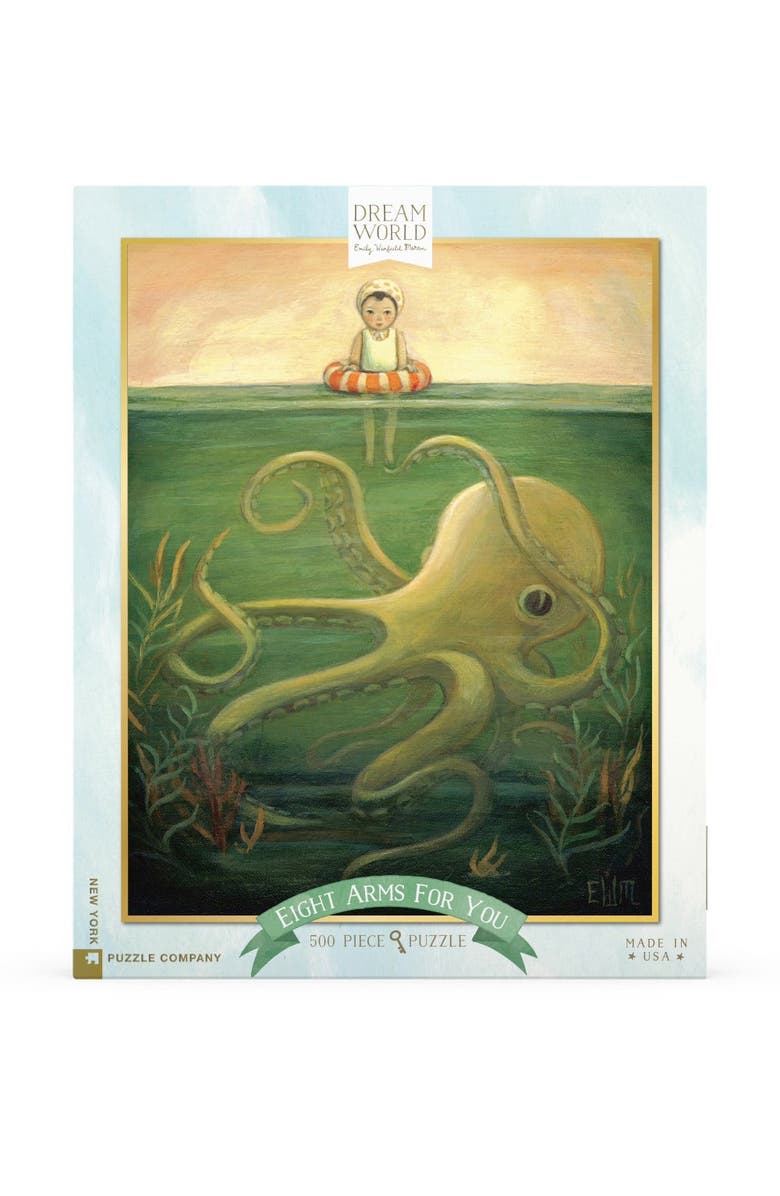 NEW YORK PUZZLE COMPANY Eight Arms for You 500 Piece Puzzle, Main, color, NO COLOR