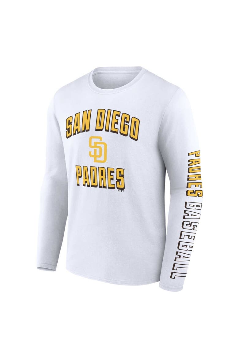 Men's Fanatics Branded Brown/White San Diego Padres Two-Pack Combo T-Shirt Set, Alternate, color, Brown