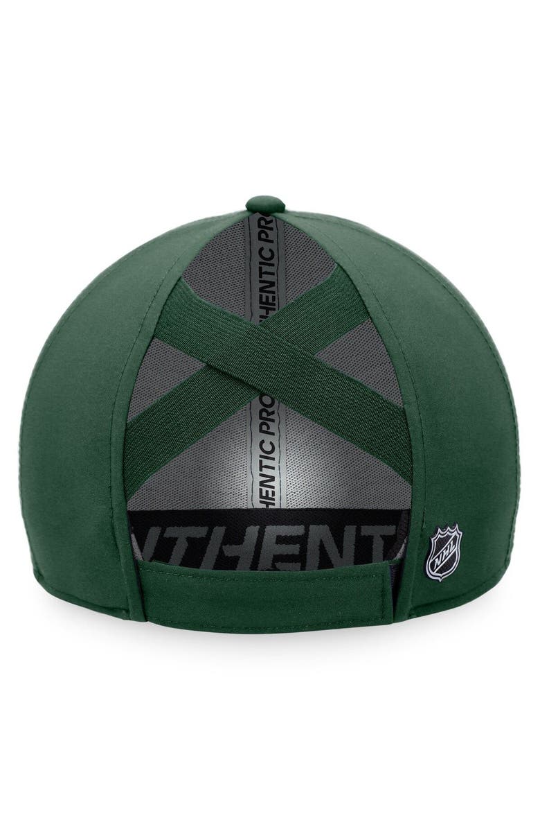 FANATICS Women's Fanatics Branded Green Minnesota Wild Authentic Pro Road Structured Adjustable Hat, Alternate, color, 