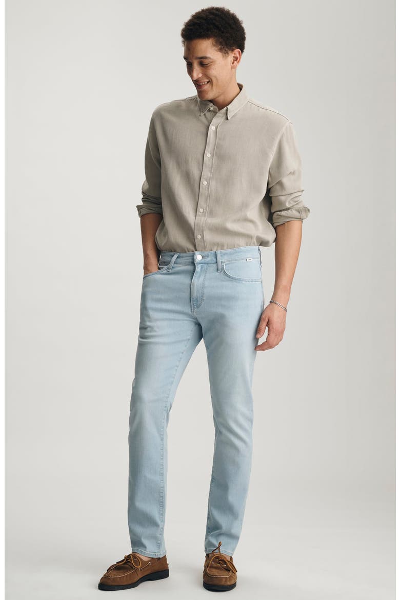 Jake Slim Fit Jeans, Alternate, color, BLEACHED FEATHER BLUE