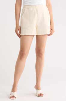 DRESS TO Cotton Blend Pull-On Shorts