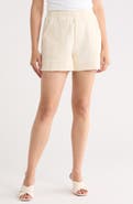 DRESS TO Cotton Blend Pull-On Shorts