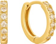 Untamed Petals Monica Huggie Hoops