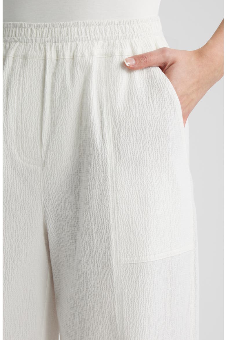 Wide Leg Pants, Alternate, color, GARDENIA