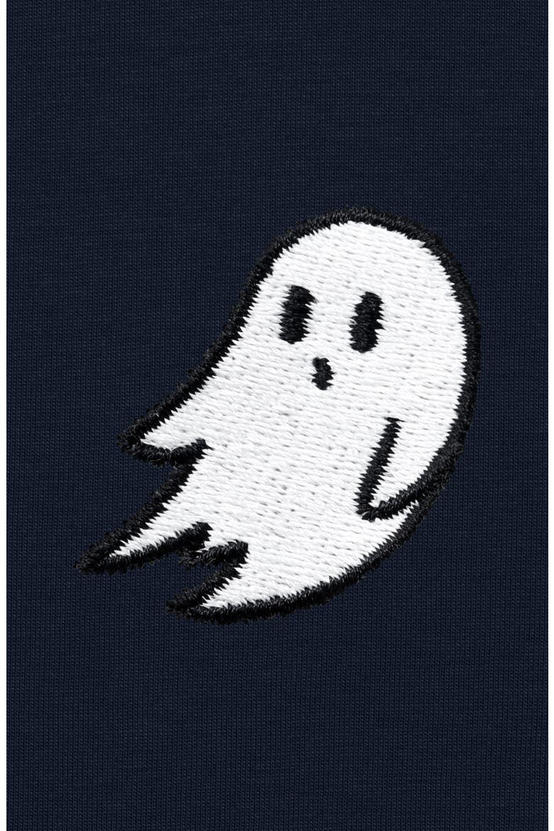 Ghost Midweight Short Sleeve Polo Shirt, Alternate, color, Navy