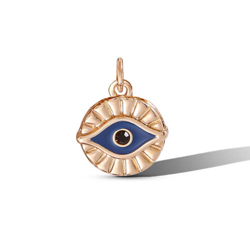 Jessica Simpson Evil Eye Bangle Bracelet In Gold