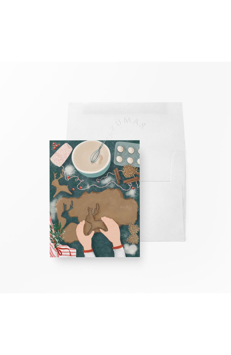 Ramus & Co Holiday Winter Greeting Cards "Baking Season", Main, color, Multi-Pack