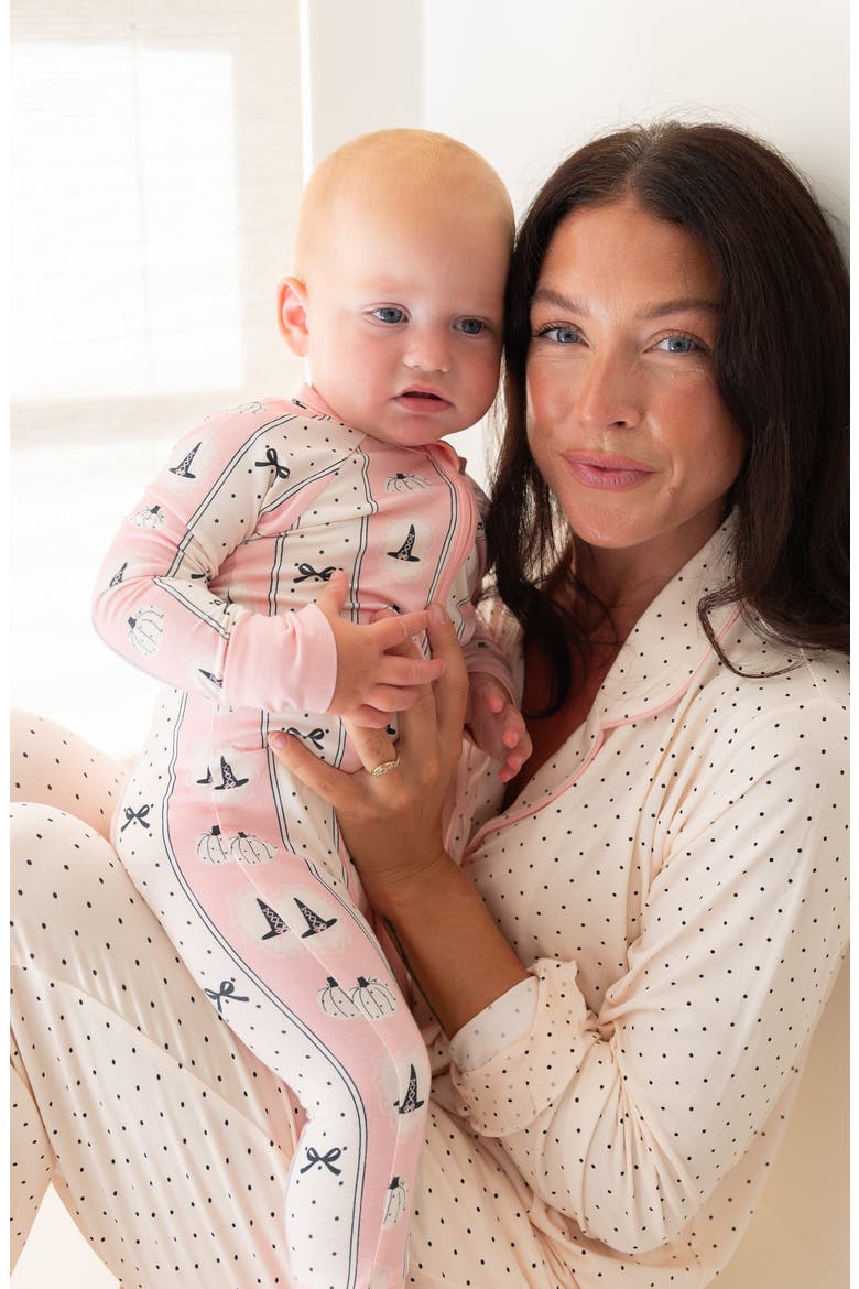 Pretty Little Pumpkin Romper, Alternate, color, Pink