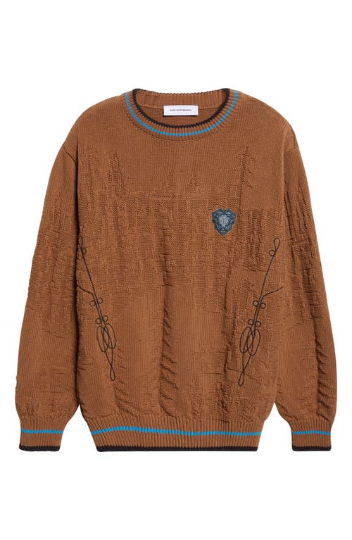 Kiko Kostadinov Fitz Sweater In Brown