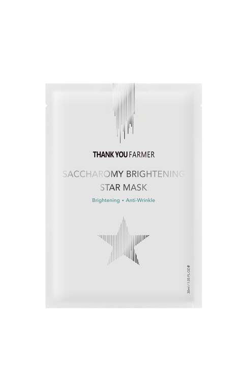 Saccharomy Brightening Star Mask 1pc