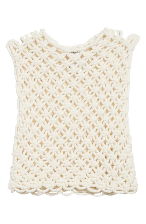 Tシャツ・カットソー ALAIA Women Tops AA9I0003J010A White ALAÏA WHITE CLASSIC COTTON T SHIRT |ALAÏA US