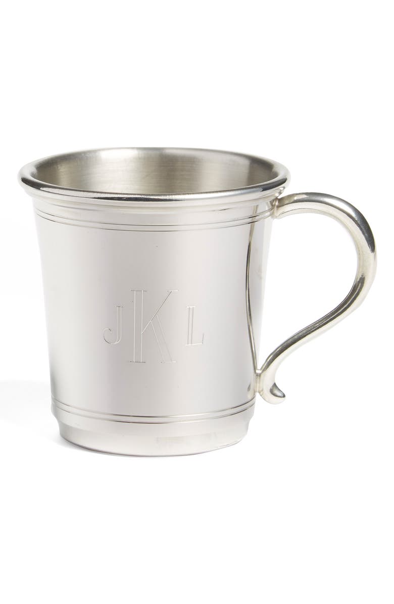 Salisbury Pewter 'Carolina' Personalized Baby Cup, Alternate, color,