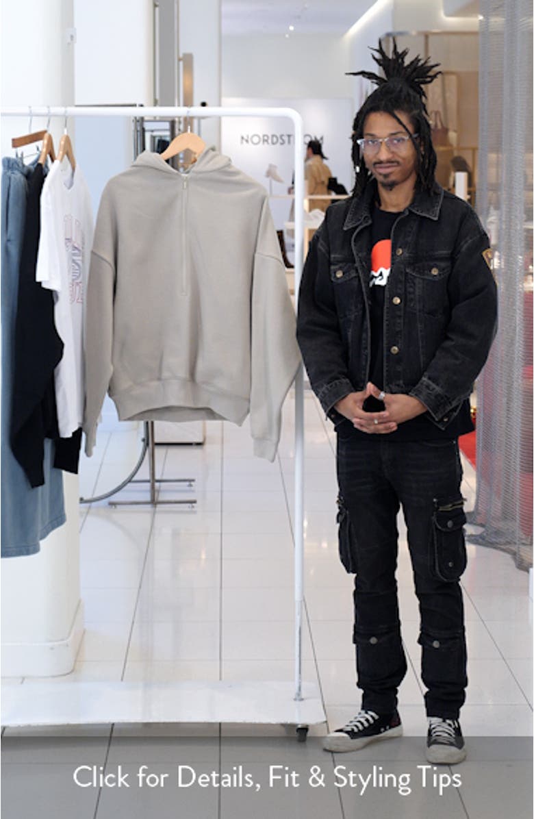 Property Lounge Half Zip Hoodie, sales video thumbnail