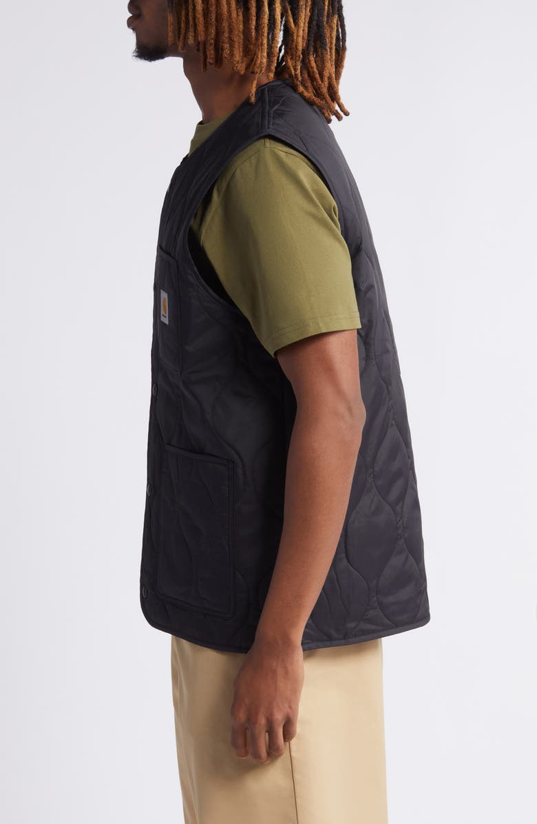 Carhartt Work In Progress Skyton Onion Quilted Snap-Up Vest, Alternate, color, 
