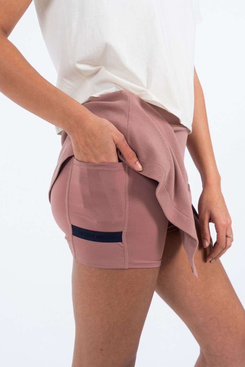 All Square Skort, Alternate, color, Desert Rose