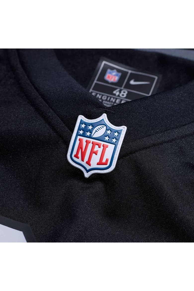 Men's Nike Brock Bowers Black Las Vegas Raiders  Player Game Jersey, Alternate, color, Black