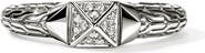 John Hardy Icon Stud Ring with Pavé Diamonds