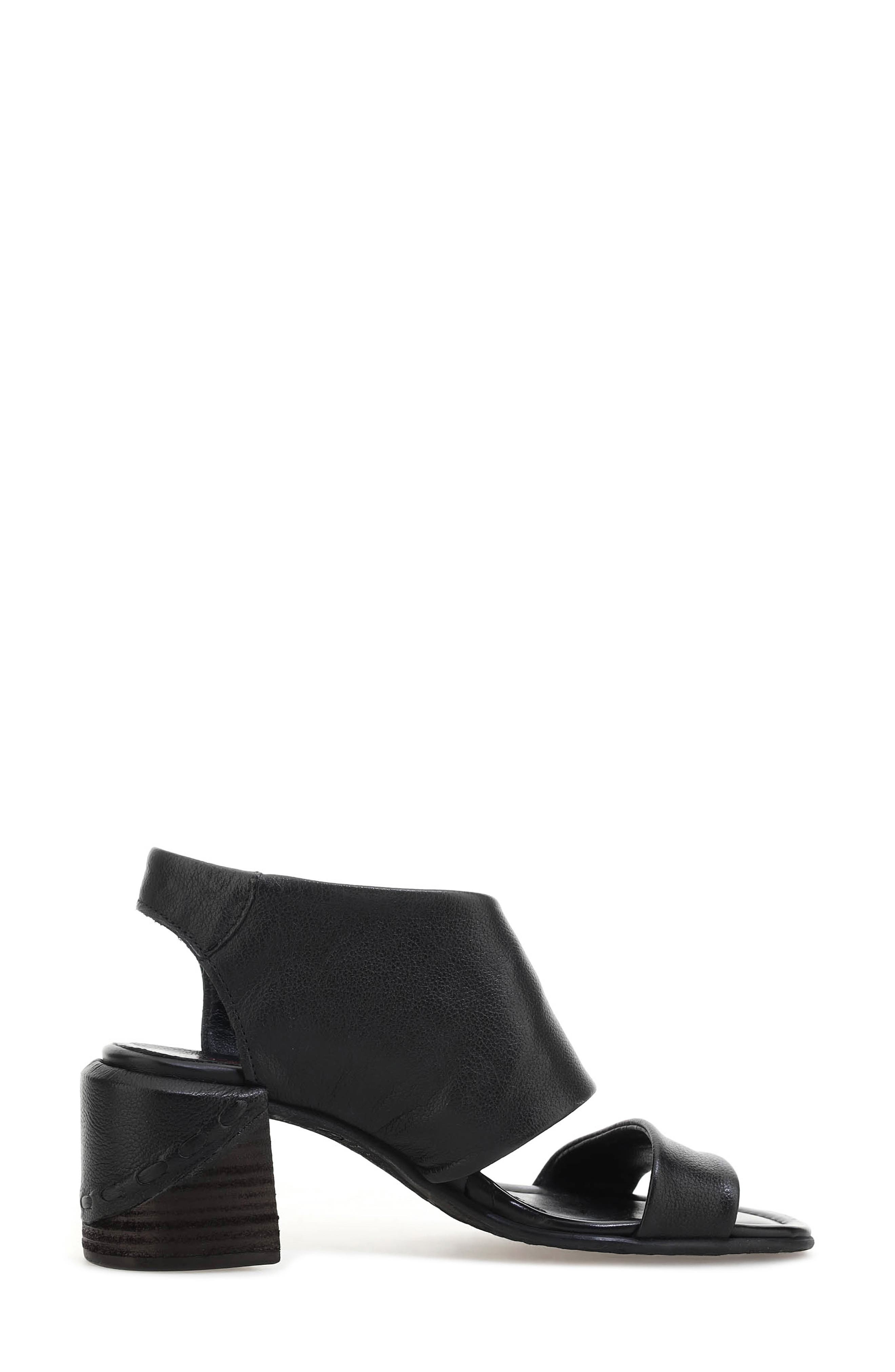 A.S.98 Marty Open Toe Bootie, Alternate, color, Black