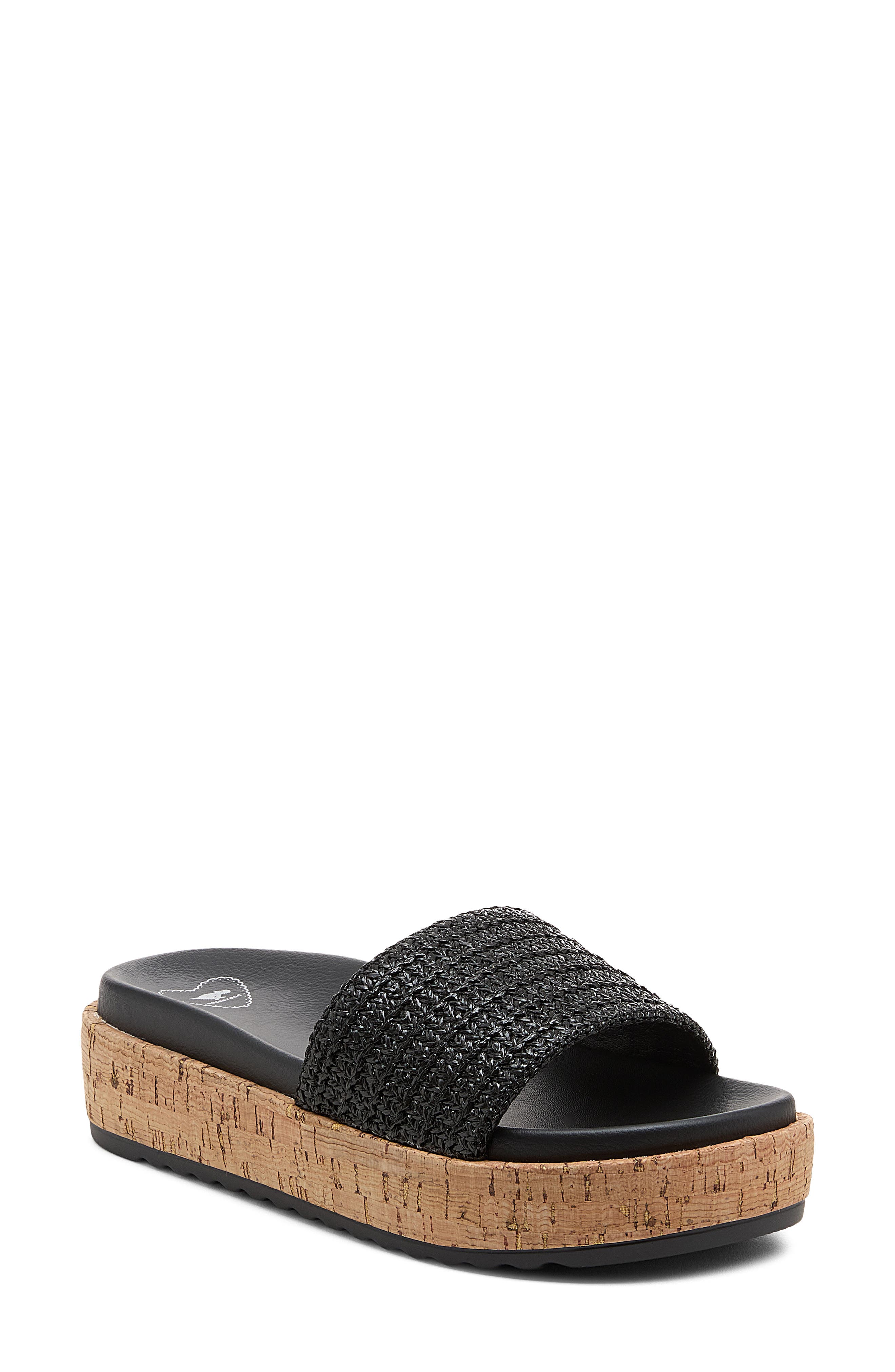 Faye Platform Slide Sandal