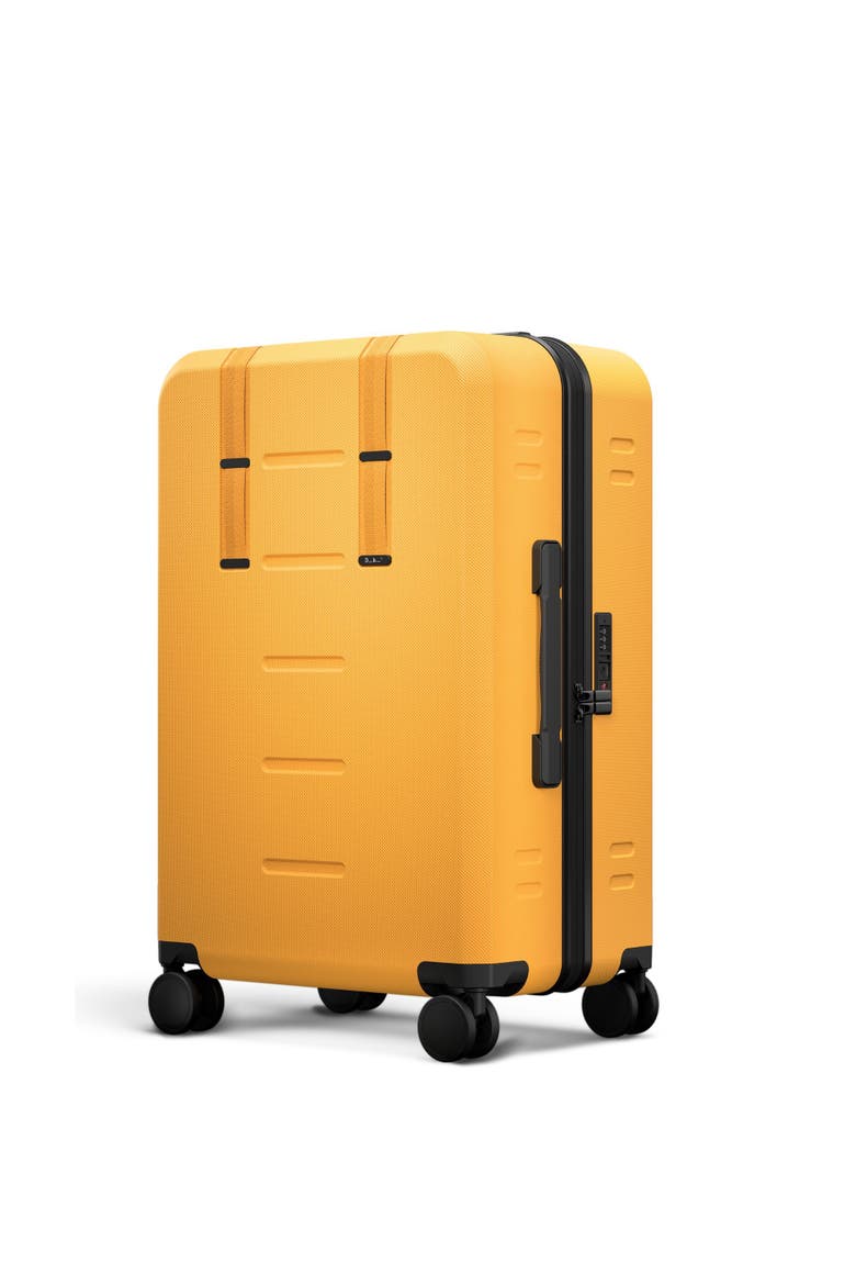 Ramverk Compact Hard-Shell 24 Inch Checked Luggage Spinner with Zipper, Main, color, Parhelion Orange