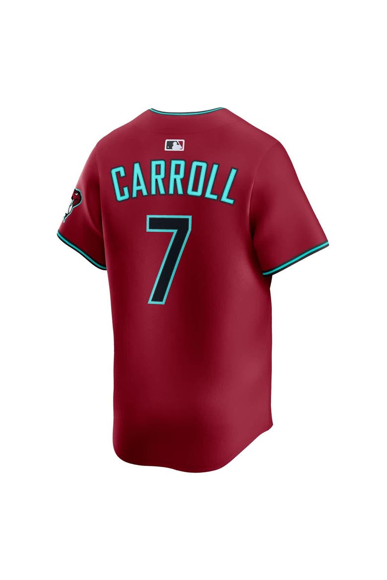 Men's Nike Corbin Carroll Red Arizona Diamondbacks Alternate Limited Jersey, Alternate, color, Crimson