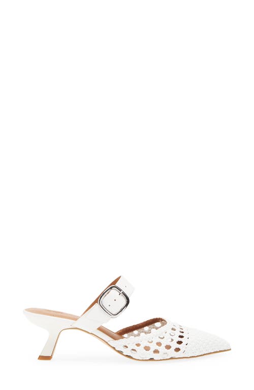 Nordstrom Rack Fawn Woven Mule In White